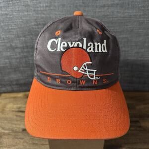 Vintage 1990's Cleveland Browns Eastport Hat Cap